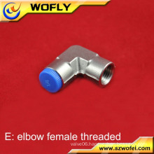 1/4 inch NPT female threaded connector oil and gas pipe fitting